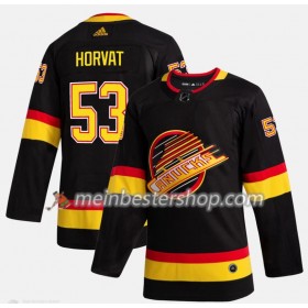 Vancouver Canucks Bo Horvat 53 Flying Skate Adidas 2019-2020 Schwarz Trikot Authentic - Herren